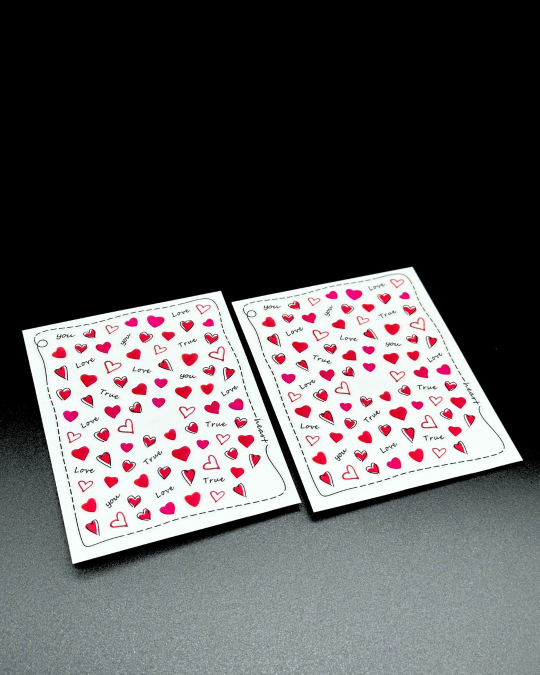 Sticker  Hearts