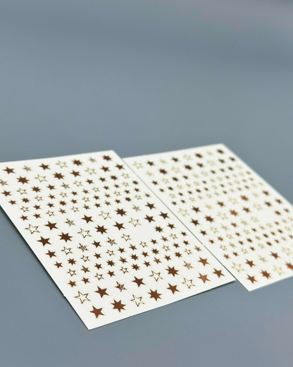 Sticker Gold Stars